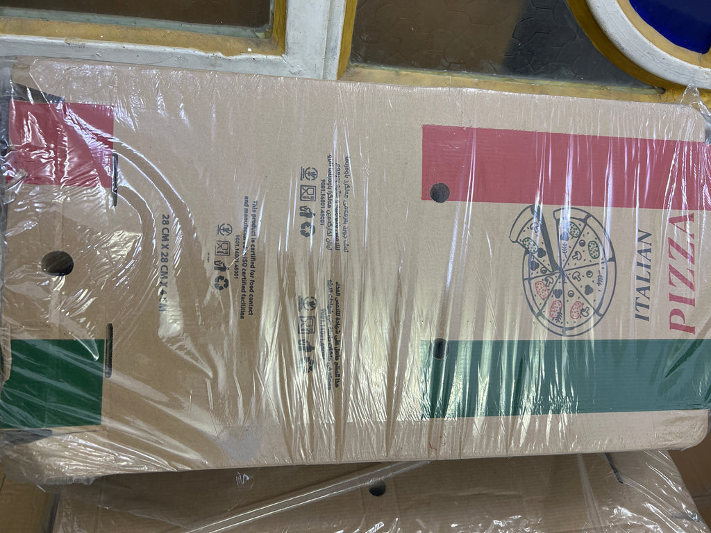 بالة كارتون بيتزا قياس 28 (عدد100)