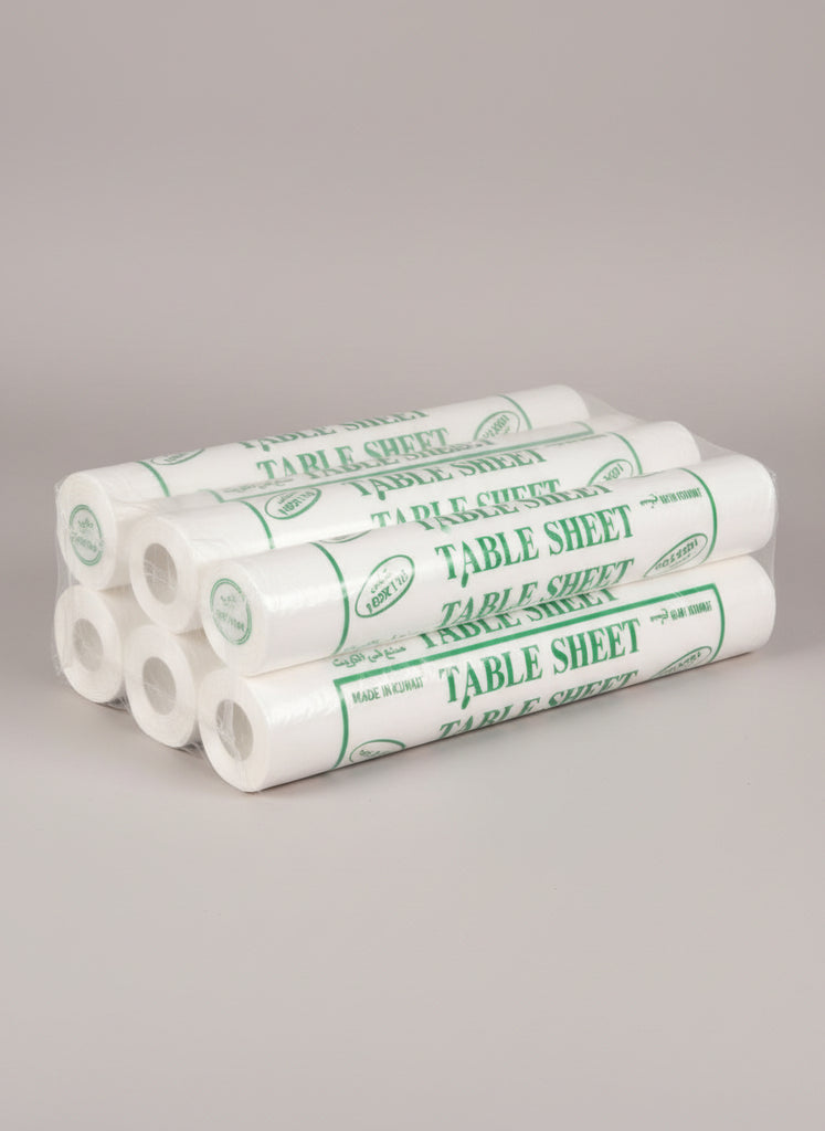 مفارش سفرة كويتي الزين/ابيض/100*100 /500G -+ 5%