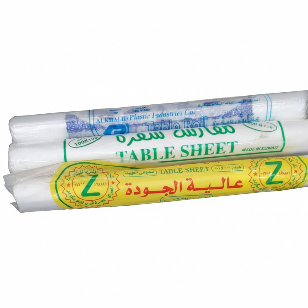 مفارش سفرة كويتي الزين/ابيض/100*100 /500G -+ 5%