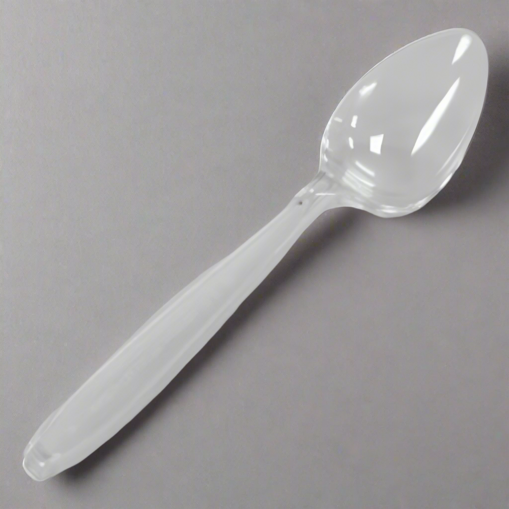 ملعقة شاي شفاف