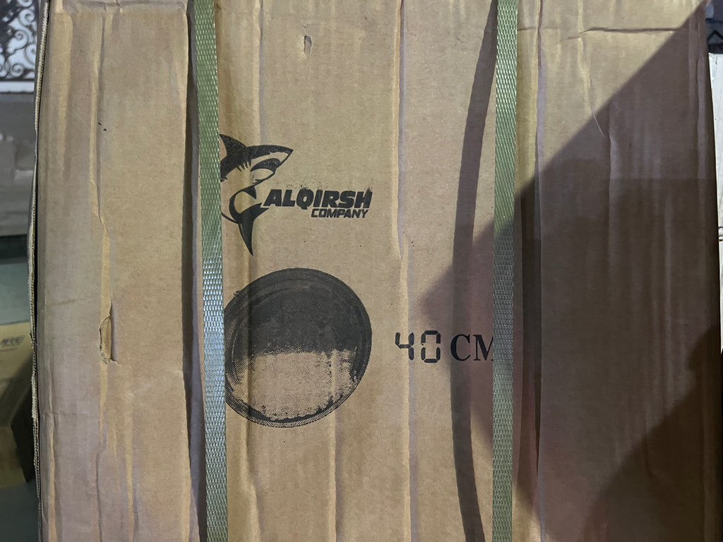 كرتون صينية ستيل قياس 40 القرش (عدد 72)